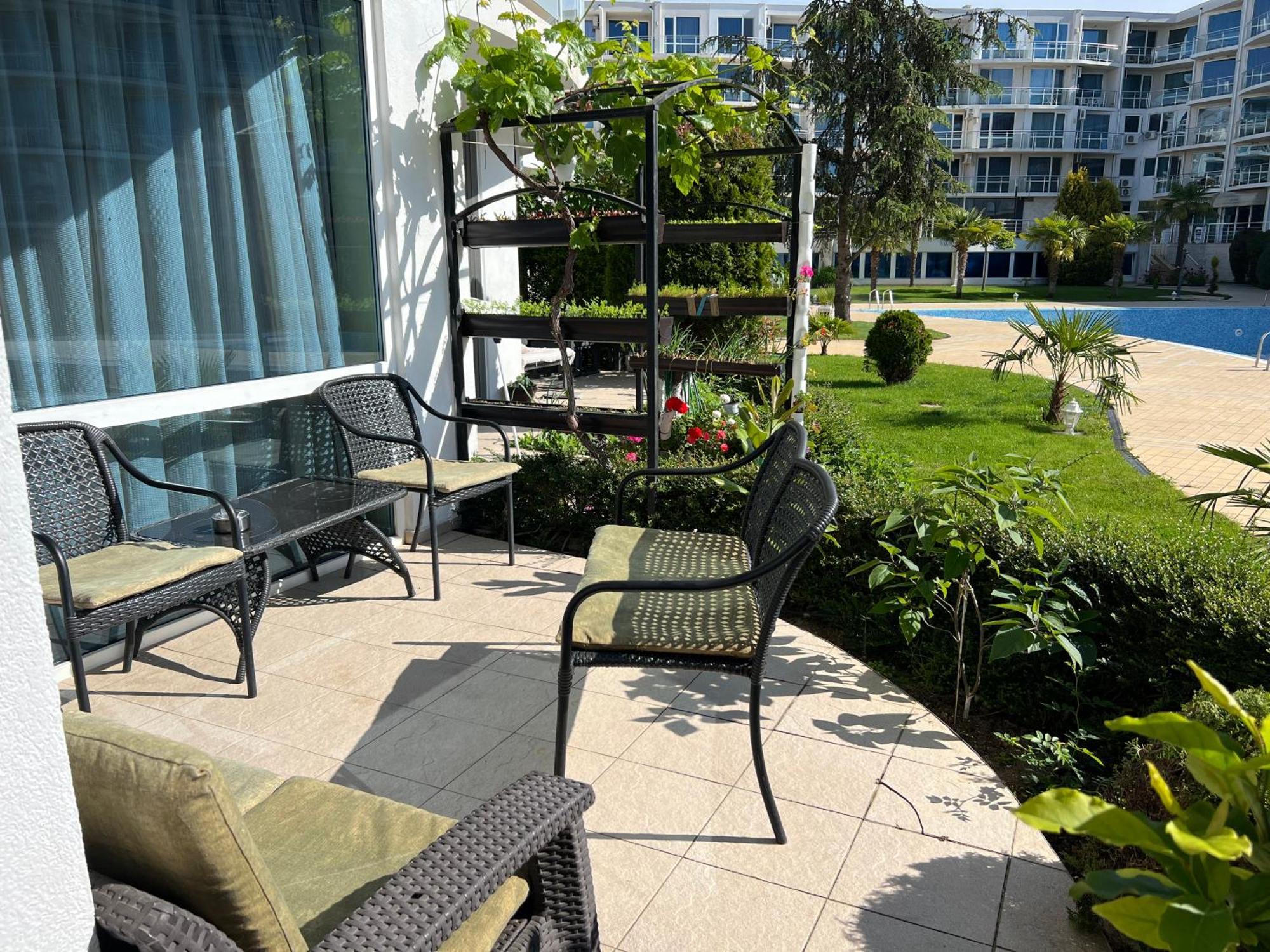 Apartment With Terrace In Spa Complex Burgas Exterior foto